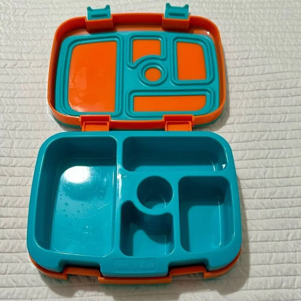 Bentgo Orange and Blue Food Storage Container